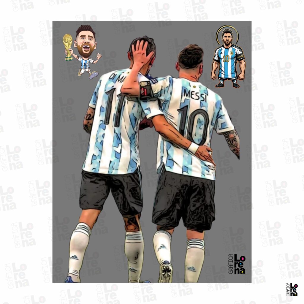 LAMINA DTF TEXTIL SELECCIÓN ARG29 (19x25cm)