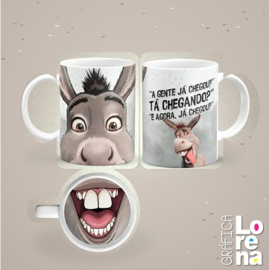 Taza de cerámica con estampa en la base - 2011